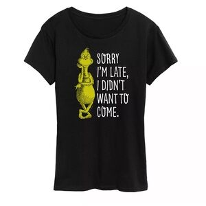 The grinch Christmas size large women’s tee